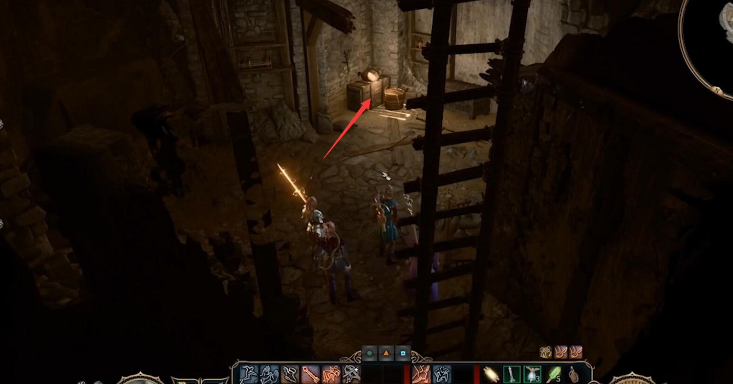 《柏德之門3》巴克斯的背包位置介紹 《柏德之門3》巴克斯的背包位置介紹