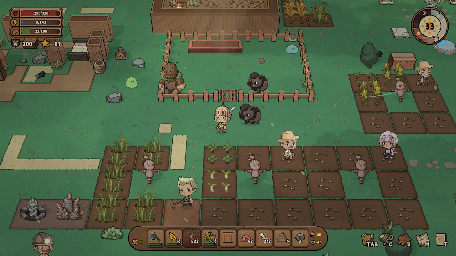 探索種田，共建樂土！沙盒模擬冒險遊戲《拾光物語》今日正式發售