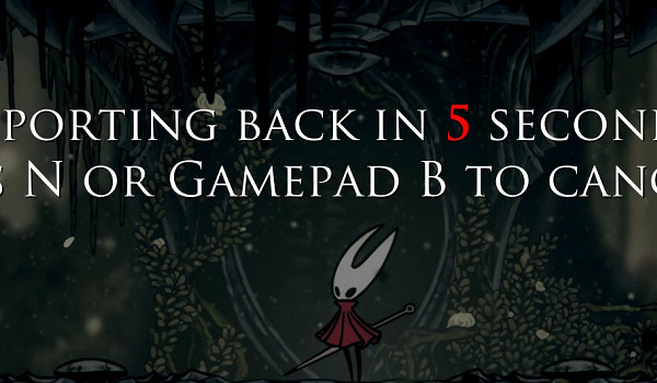 《空洞騎士》死亡傳送MOD!復活後直飛暴斃現場+遺產自動回收 《空洞騎士》死亡傳送MOD!復活後直飛暴斃現場+遺產自動回收