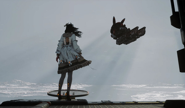 《劍星》伊貝裡斯禮服MOD！黑玫瑰流光+動態蕾絲纏繞