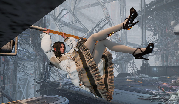 《劍星》伊貝裡斯禮服MOD！黑玫瑰流光+動態蕾絲纏繞