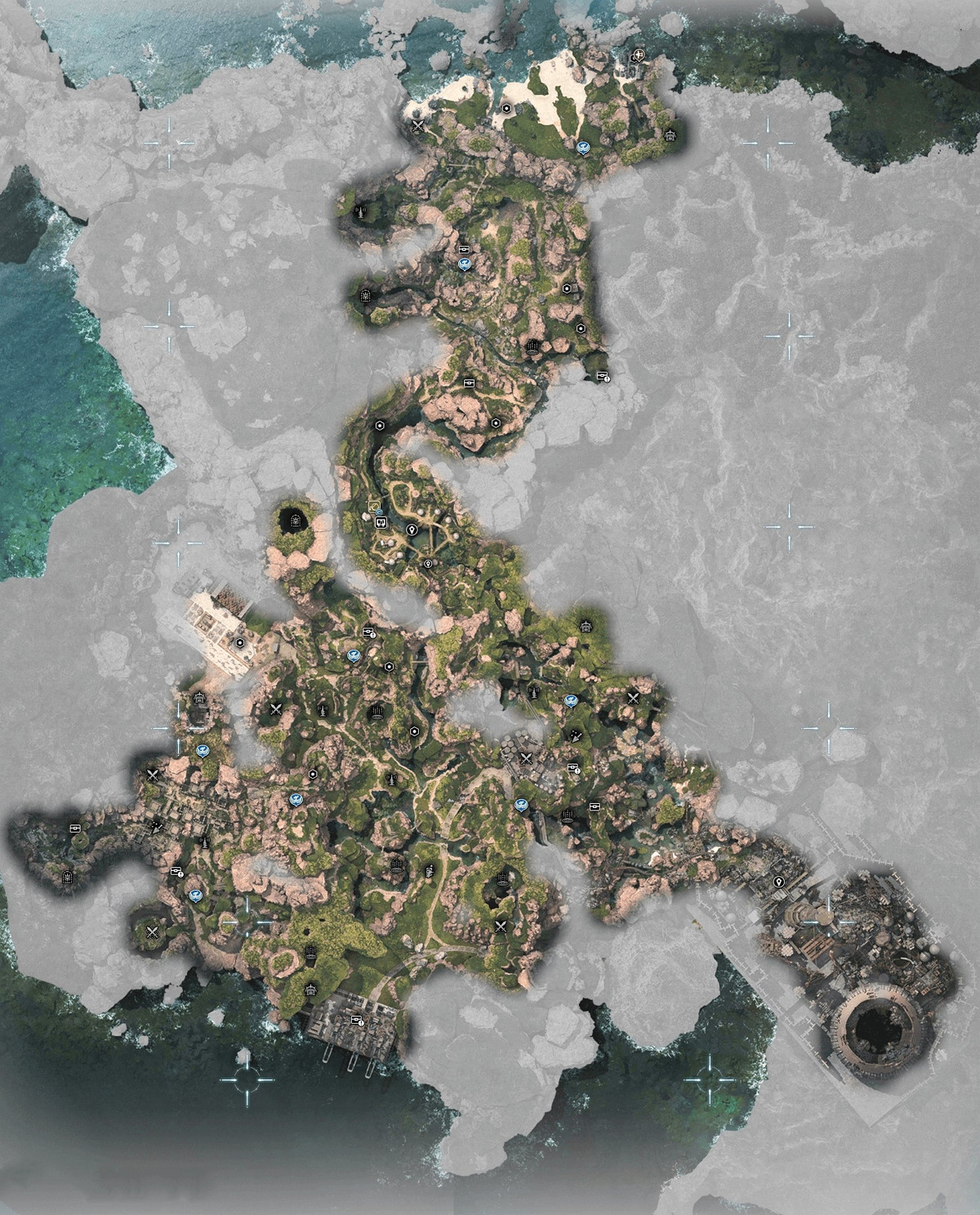 《最終幻想7重生》全區域地圖一覽