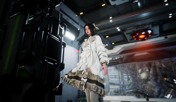 《劍星》伊貝裡斯禮服MOD！黑玫瑰流光+動態蕾絲纏繞