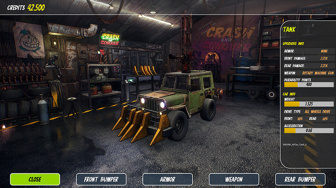 死亡重金屬風改車戰鬥《崩潰與征服》:狂野碰撞到爆炸!