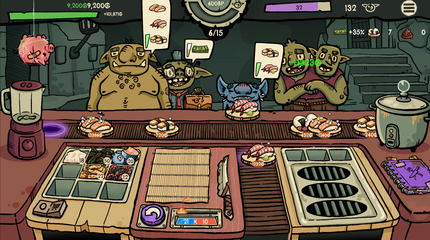 《哥布林壽司》試玩報告：孩子們廚師長今天做壽司