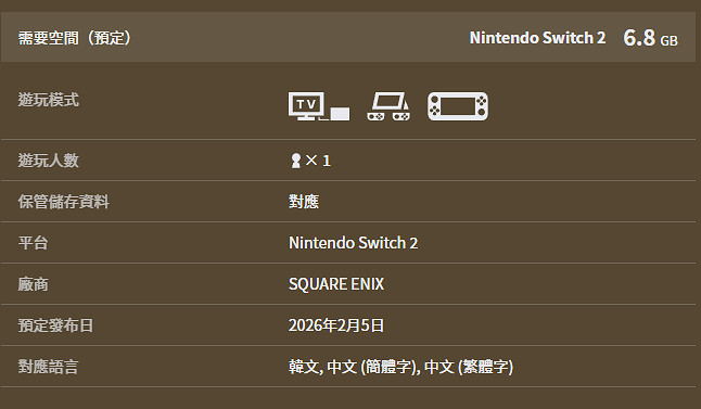 《勇者鬥惡龍7重製版》NS2版僅6.8GB!劇情將大幅精簡 《勇者鬥惡龍7重製版》NS2版僅6.8GB!劇情將大幅精簡