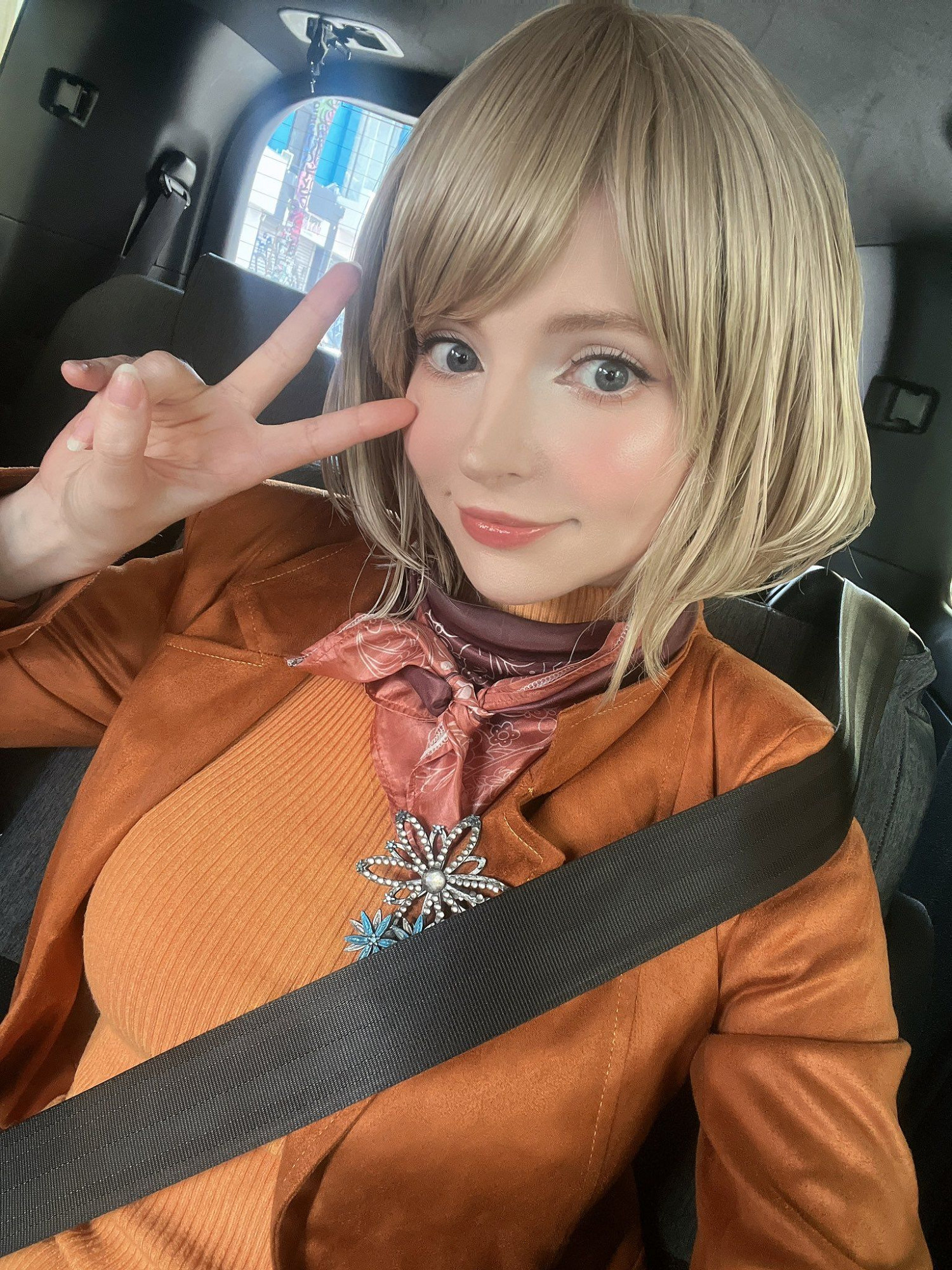 礙事梨體模親自COS"本尊":再穿艾什莉COS服圈粉無數 礙事梨體模親自COS"本尊":再穿艾什莉COS服圈粉無數