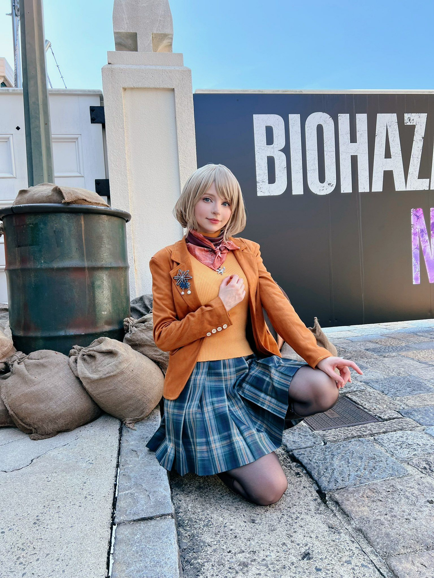 礙事梨體模親自COS"本尊":再穿艾什莉COS服圈粉無數 礙事梨體模親自COS"本尊":再穿艾什莉COS服圈粉無數