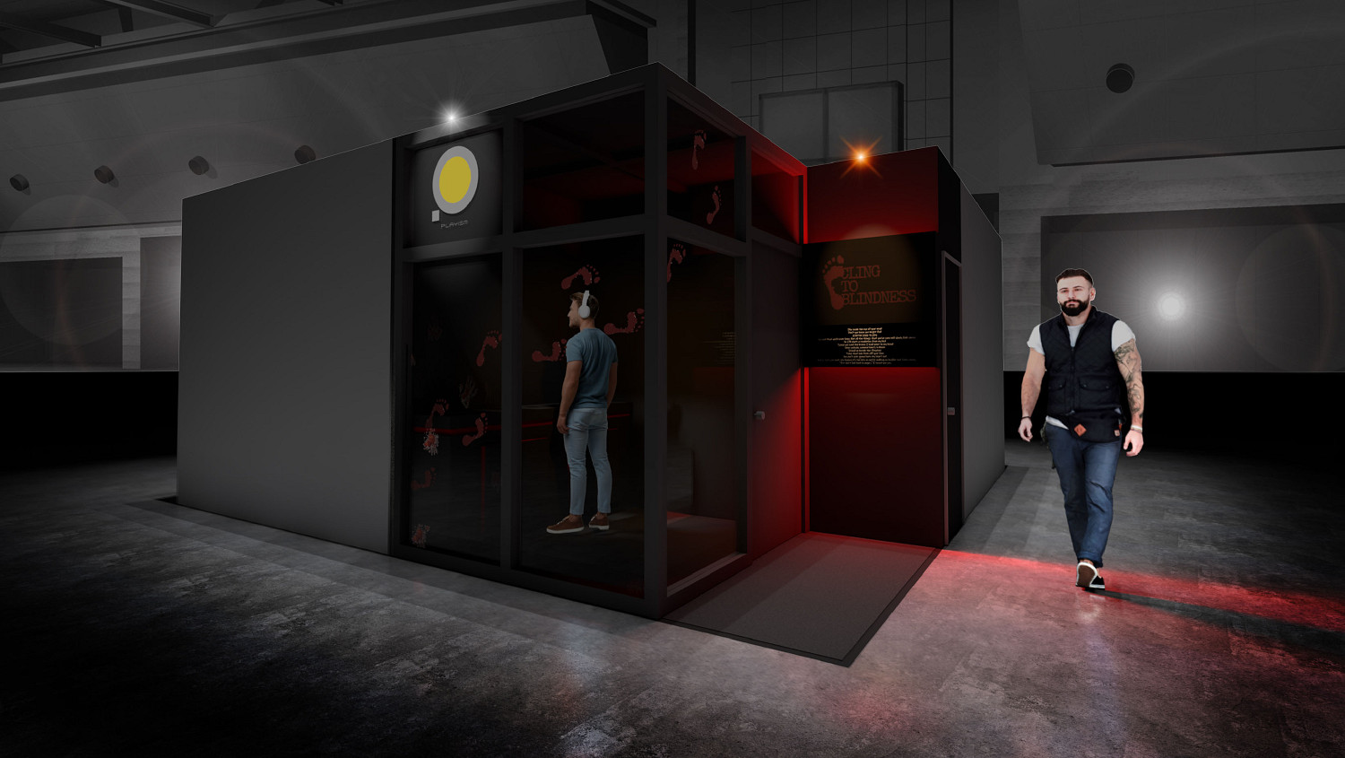 “必須蒙眼”的聽覺恐怖遊戲《障目Cling to Blindness》 “必須蒙眼”的聽覺恐怖遊戲《障目Cling to Blindness》