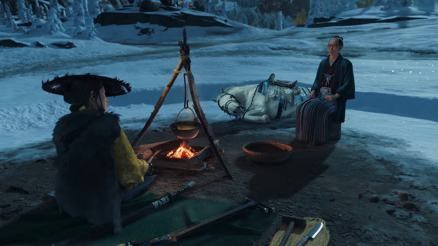 《羊蹄山》露營系統新情報:可用篝火做飯、吸引商人! 《羊蹄山》露營系統新情報:可用篝火做飯、吸引商人!