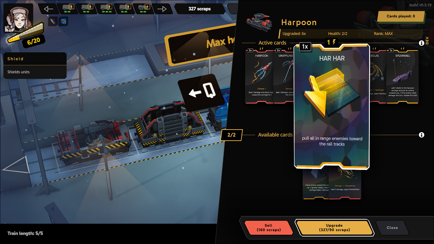 列車題材的構築卡組Rogue-like《霧國列車》2026年發售 列車題材的構築卡組Rogue-like《霧國列車》2026年發售