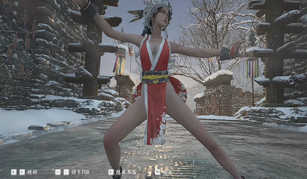 《明末》不知火舞MOD！扇刃武器+爆衣系統