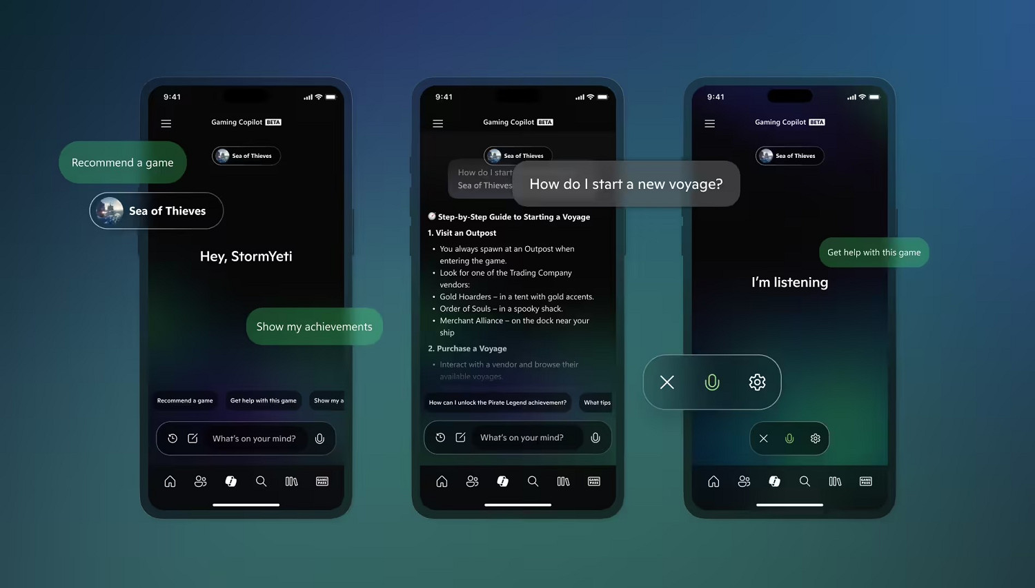 微軟向PC使用者推送AI遊戲助手「Gaming Copilot」! 微軟向PC使用者推送AI遊戲助手「Gaming Copilot」!