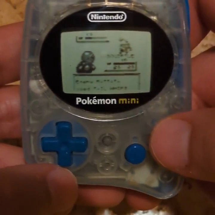 玩家成功在Pokémon Mini迷你掌機上開發GB模擬器! 玩家成功在Pokémon Mini迷你掌機上開發GB模擬器!
