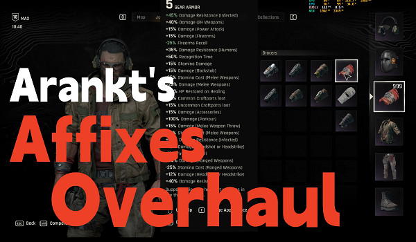 《垂死之光：困獸》裝備系統重鑄MOD！上百種瘋狂詞綴組合