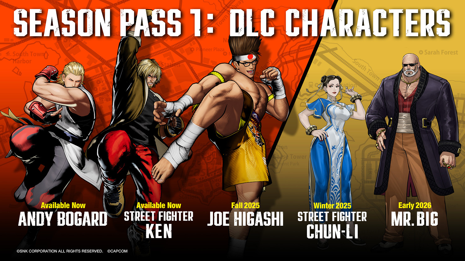 SNK格鬥新作《餓狼傳說:群狼之城》今年秋季將推出DLC角色“東丈”!角色預告影片公開! SNK格鬥新作《餓狼傳說:群狼之城》今年秋季將推出DLC角色“東丈”!角色預告影片公開!