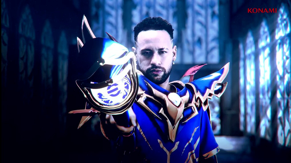 《遊戲王》連動《實況足球》！內馬爾化身“黑魔導”