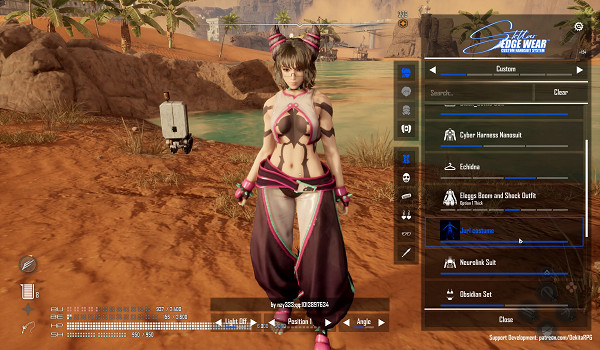 《劍星》快打旋風6韓蛛俐連動MOD，完美還原毒蛇牽絲與殘影踢擊！