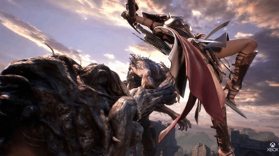 韓國虛幻5動作遊戲《Project Evilbane》美女戰怪獸！