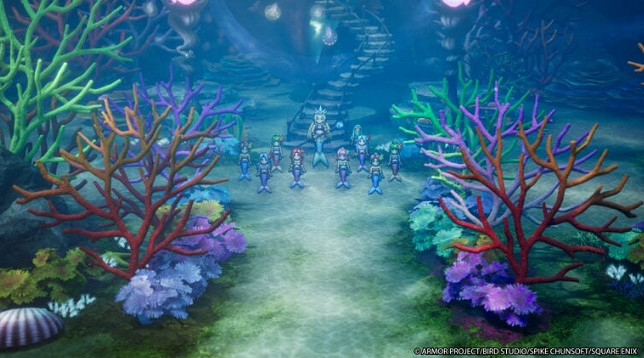 《勇者鬥惡龍1&2:HD-2D重製版》新增海底探索遭遇人魚 《勇者鬥惡龍1&2:HD-2D重製版》新增海底探索遭遇人魚