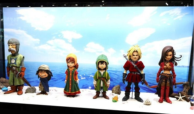 《勇者鬥惡龍7》重製版開發玩偶亮相TGS：製作好精良