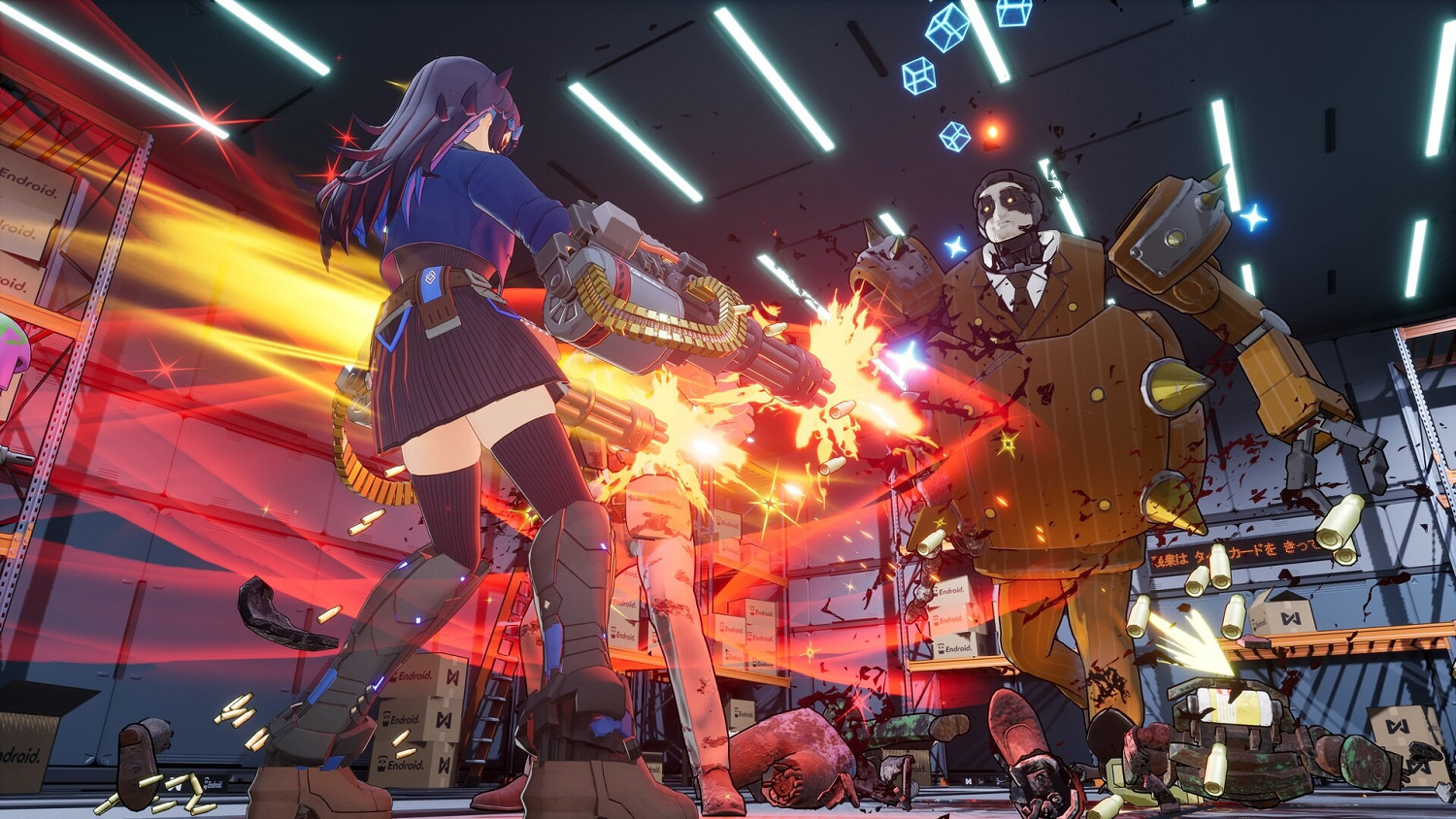 外媒試玩《鐵甲少女》賽博改造JK對抗24小時勞動黑企