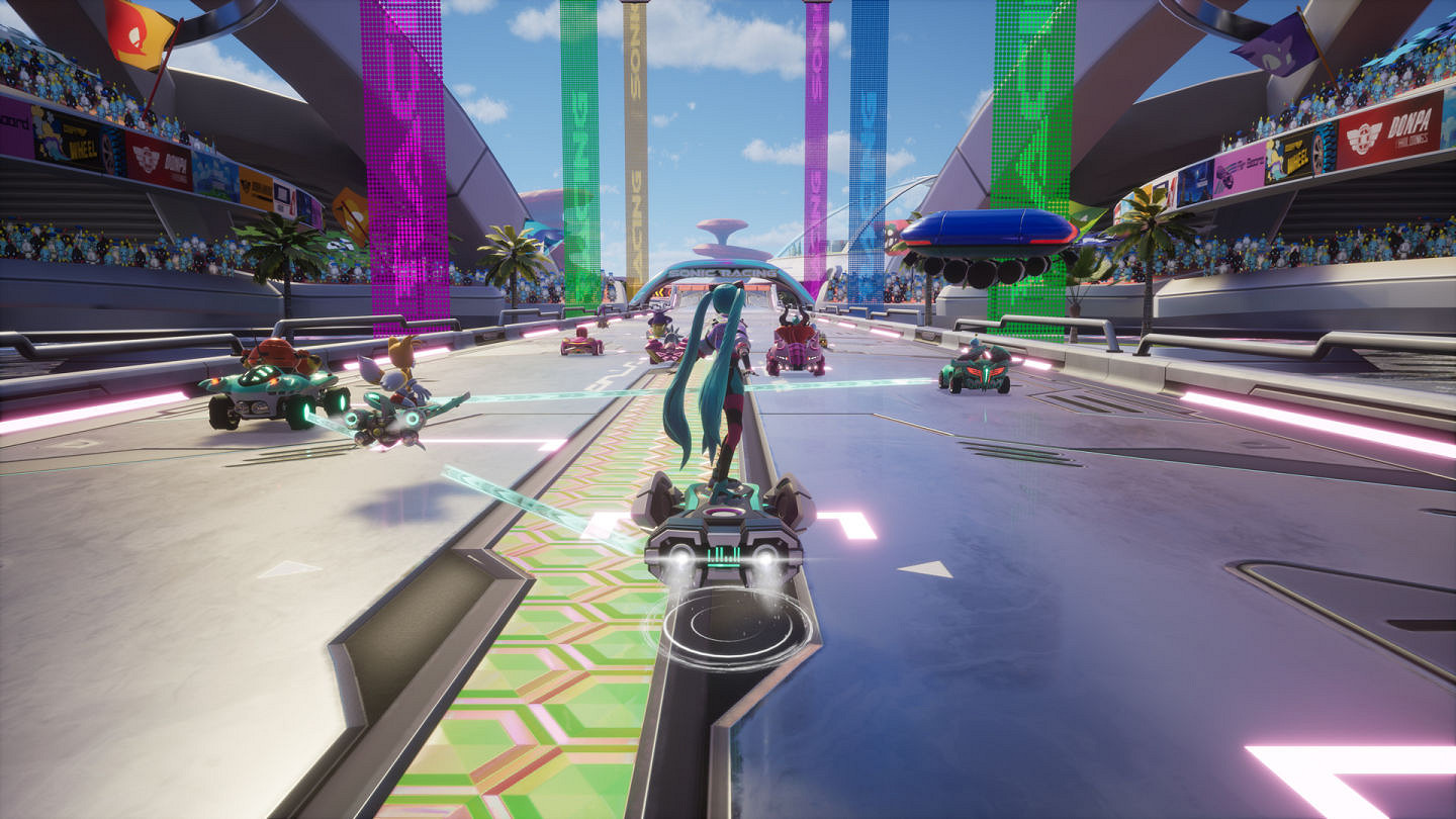 《索尼克賽車：交叉世界》連動初音未來限時祭典開啟