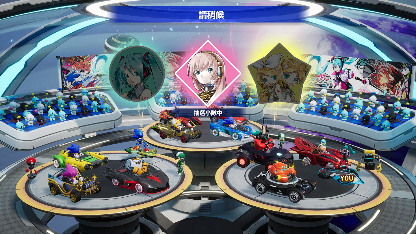 《索尼克賽車：交叉世界》連動初音未來限時祭典開啟