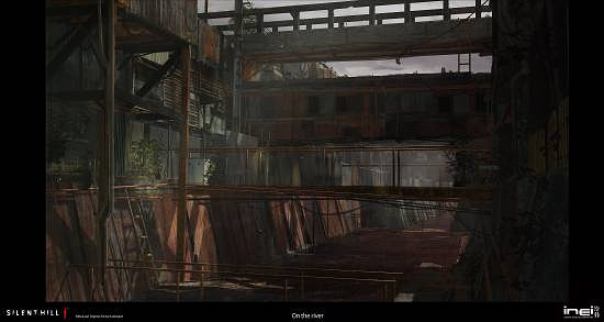 《沉默之丘f》設計師展示遊戲早期開發概念藝術圖！