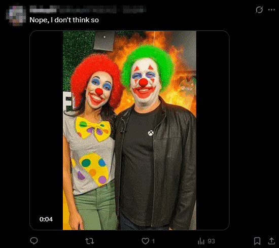 評論區淪陷於“小醜”圖?Xbox泰國參展喜訊遭諷 評論區淪陷於“小醜”圖?Xbox泰國參展喜訊遭諷