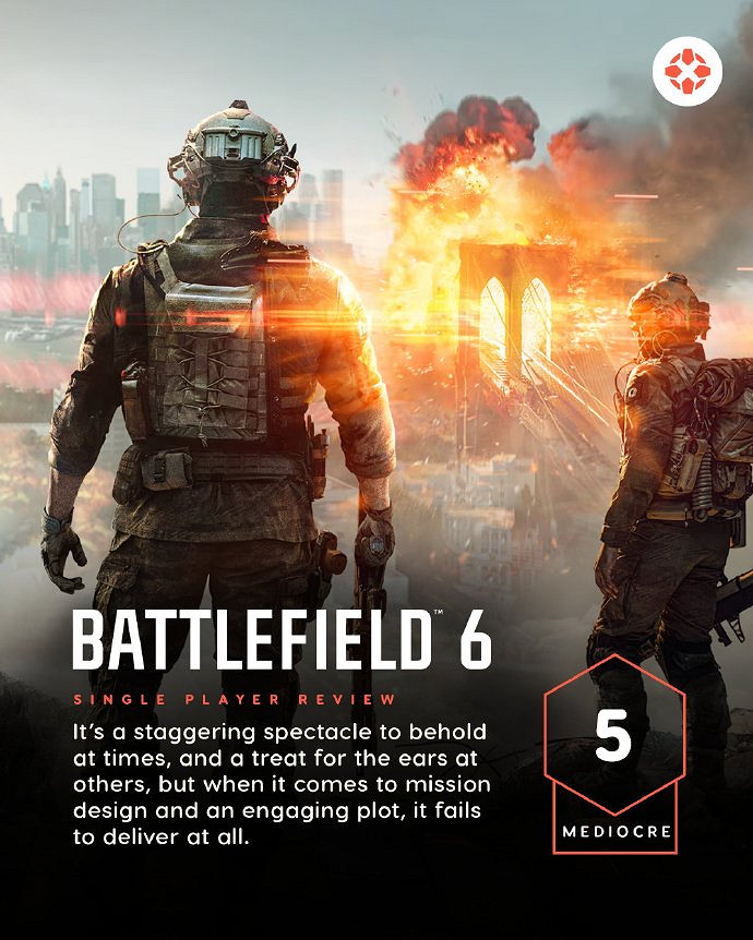 IGN僅給《戰地風雲2042》單人戰役打5分 引發粉絲不滿遭炎上 IGN僅給《戰地風雲2042》單人戰役打5分 引發粉絲不滿遭炎上