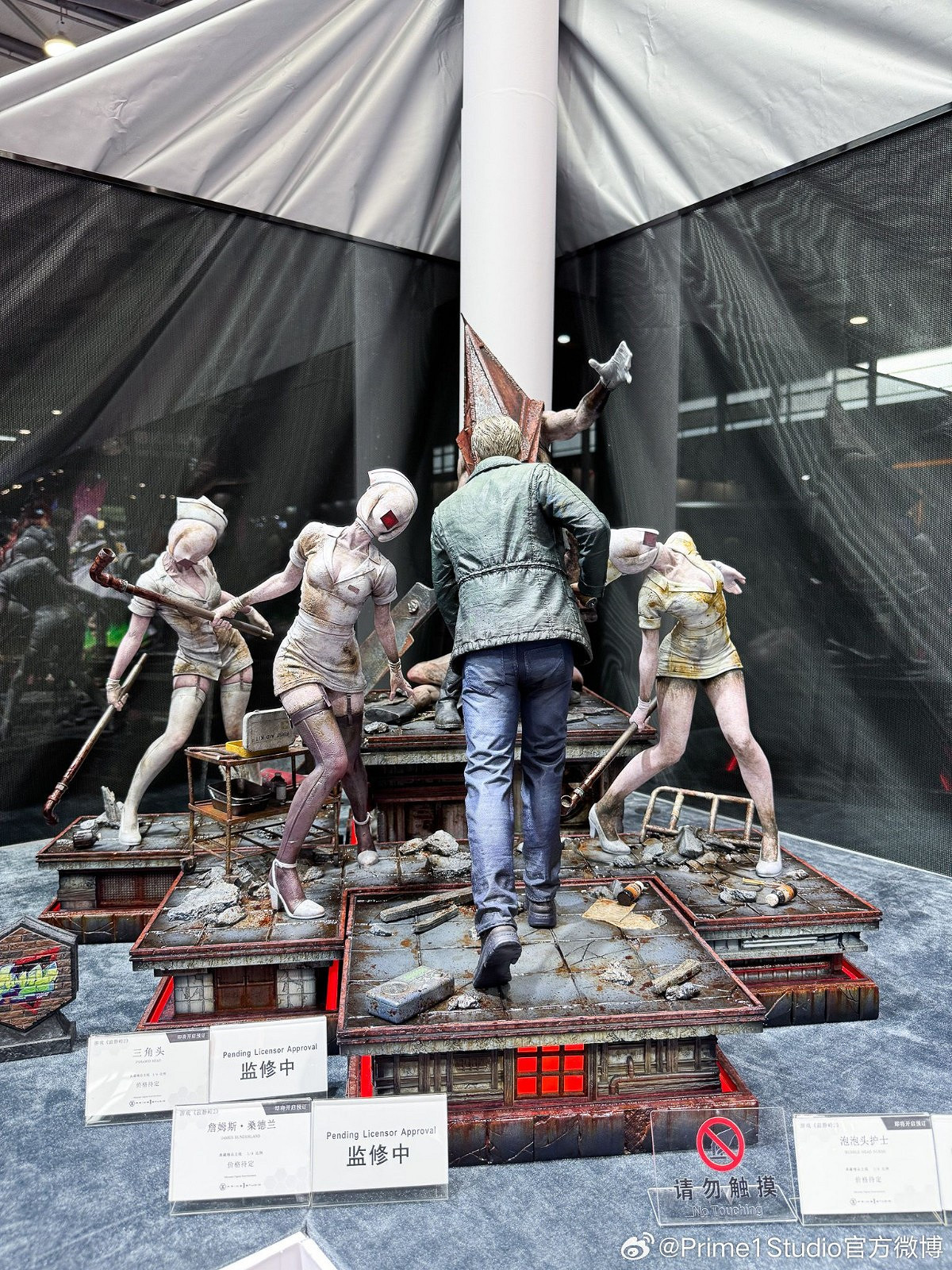 窒息感拉滿!《沉默之丘2》雕像曝光 三角頭壓迫感太強 窒息感拉滿!《沉默之丘2》雕像曝光 三角頭壓迫感太強