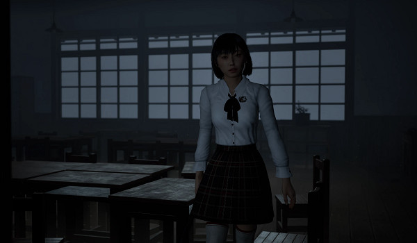 《沉默之丘f》學院風套裝MOD！血漬斑駁的校徽+撕裂的百褶裙