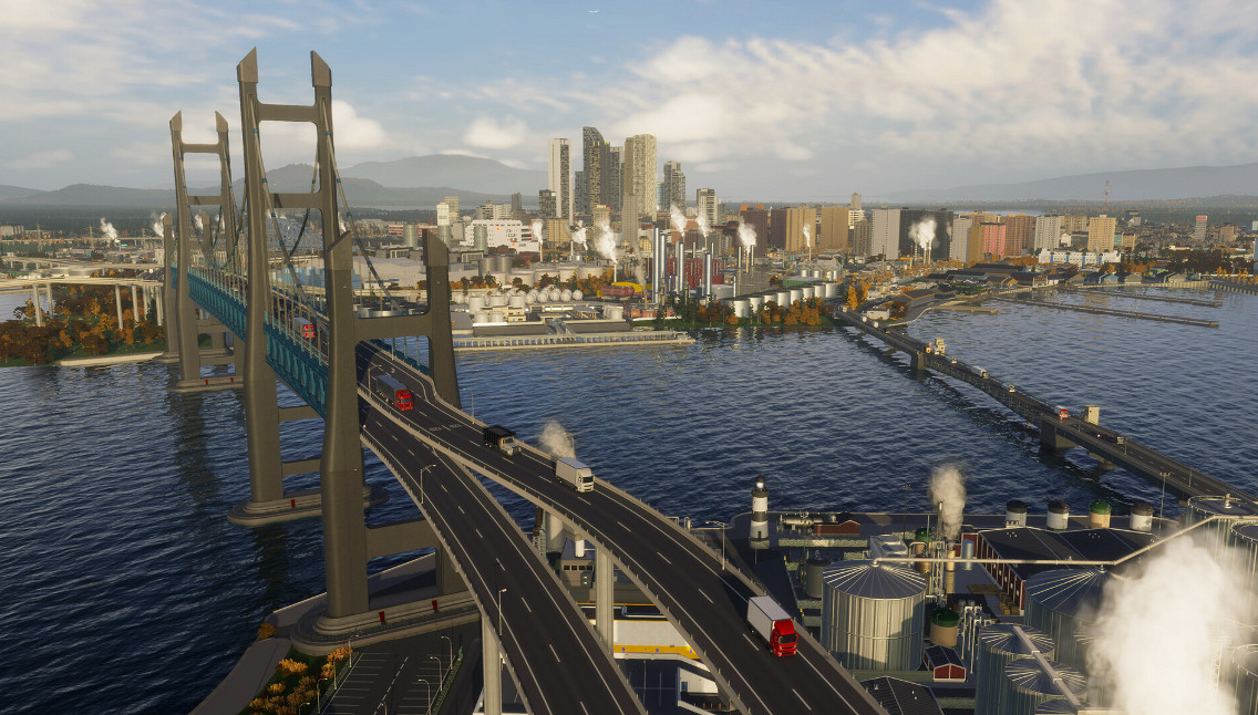《城市 天際線2》DLC「橋梁與港口」定檔2025年10月 《城市 天際線2》DLC「橋梁與港口」定檔2025年10月