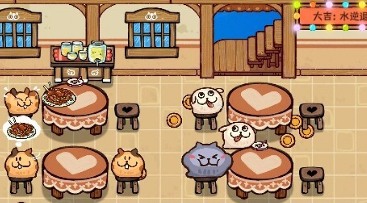 桌面底部放置經營遊戲《毛茸茸食堂物語》Steam已上線! 桌面底部放置經營遊戲《毛茸茸食堂物語》Steam已上線!