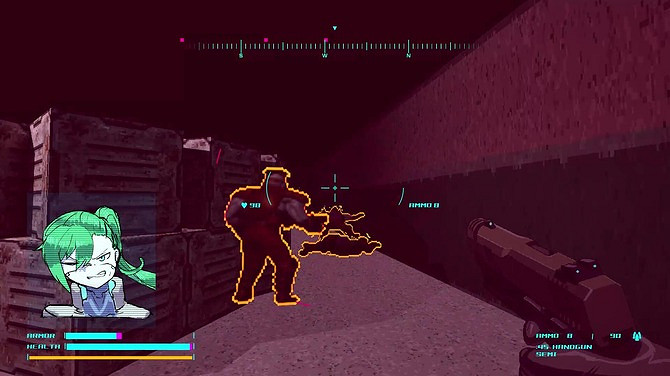 性轉巨乳全身黑絲——獨立遊戲電馭叛客FPS《MISHA》 性轉巨乳全身黑絲——獨立遊戲電馭叛客FPS《MISHA》