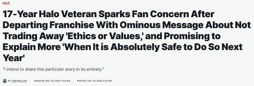 《最後一戰》資深開發者離職 留信警示：不能丟了倫理底線