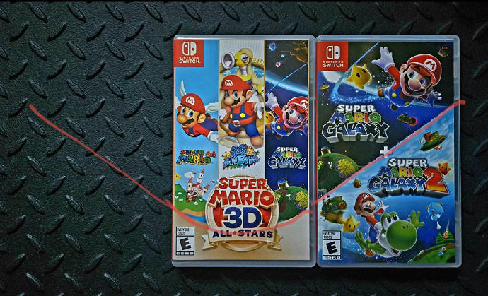 暗示還有新合集?兩款任天堂遊戲盤盒圖案能"完美拼接" 暗示還有新合集?兩款任天堂遊戲盤盒圖案能"完美拼接"