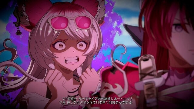 《GBVSR》新角色梅格！變成無敵鯊魚手和百合的少女