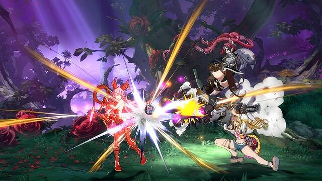 《GBVSR》新角色梅格！變成無敵鯊魚手和百合的少女