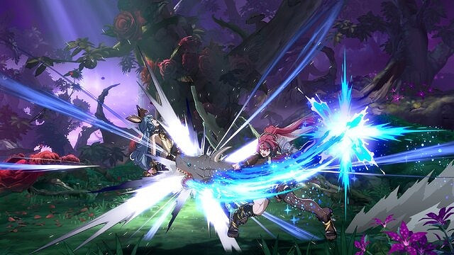 《GBVSR》新角色梅格！變成無敵鯊魚手和百合的少女