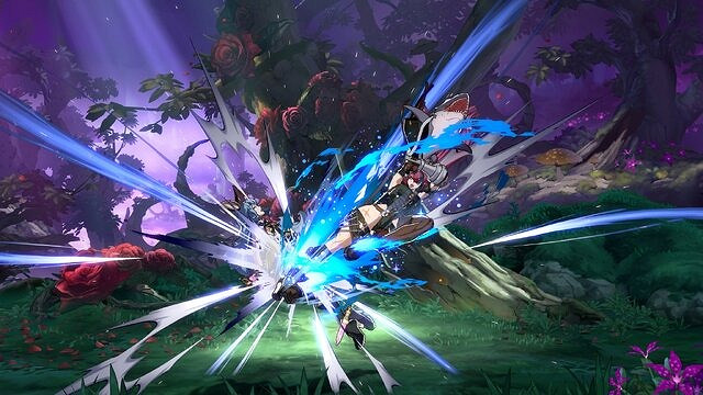 《GBVSR》新角色梅格！變成無敵鯊魚手和百合的少女