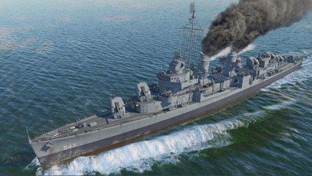 鋼鐵巨艦劈波斬浪!《戰爭雷霆》美系軍艦限時7折折扣