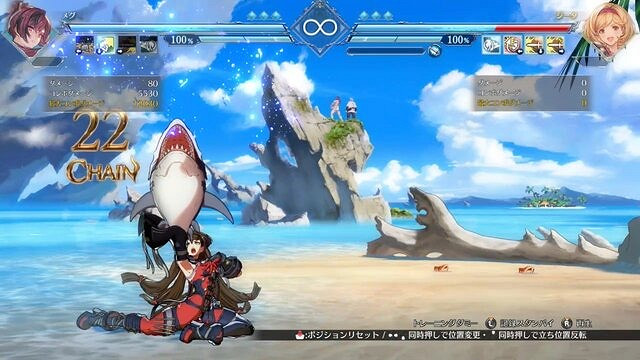 《GBVSR》新角色梅格！變成無敵鯊魚手和百合的少女