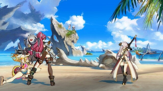 《GBVSR》新角色梅格！變成無敵鯊魚手和百合的少女