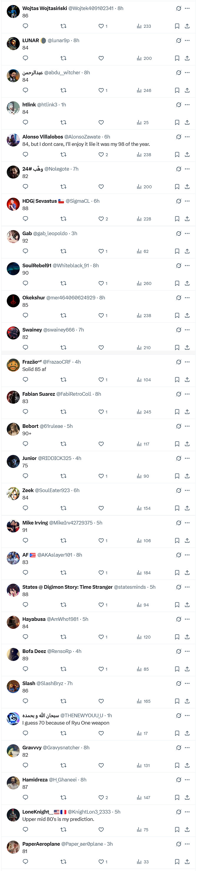 M站預熱《忍者外傳4》媒體評分:多數玩家預測84分! M站預熱《忍者外傳4》媒體評分:多數玩家預測84分!