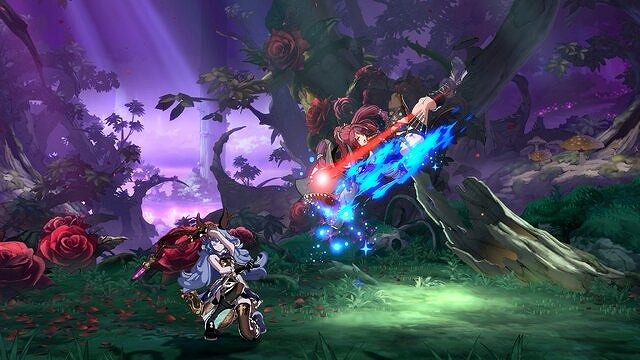 《GBVSR》新角色梅格！變成無敵鯊魚手和百合的少女