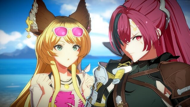 《GBVSR》新角色梅格！變成無敵鯊魚手和百合的少女