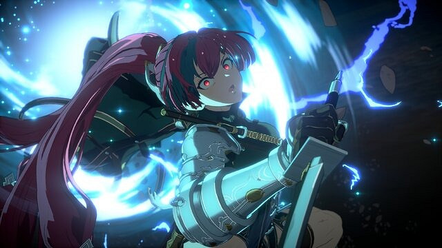 《GBVSR》新角色梅格！變成無敵鯊魚手和百合的少女