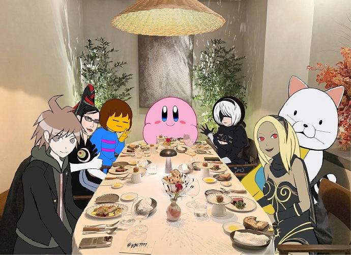 &quot;遊戲圈大佬聚餐照&quot;最新梗圖出爐：這回能認出來了吧